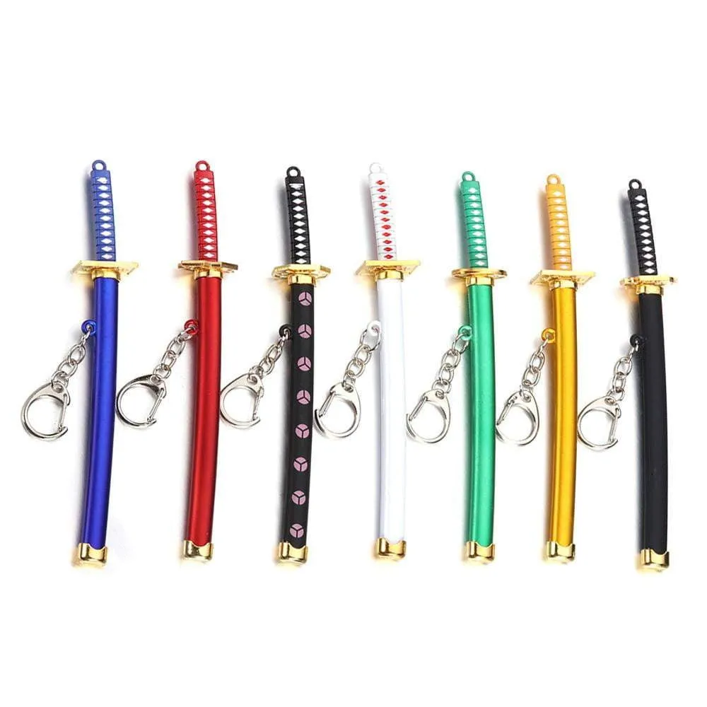 One Piece Zoro Sword Keychains