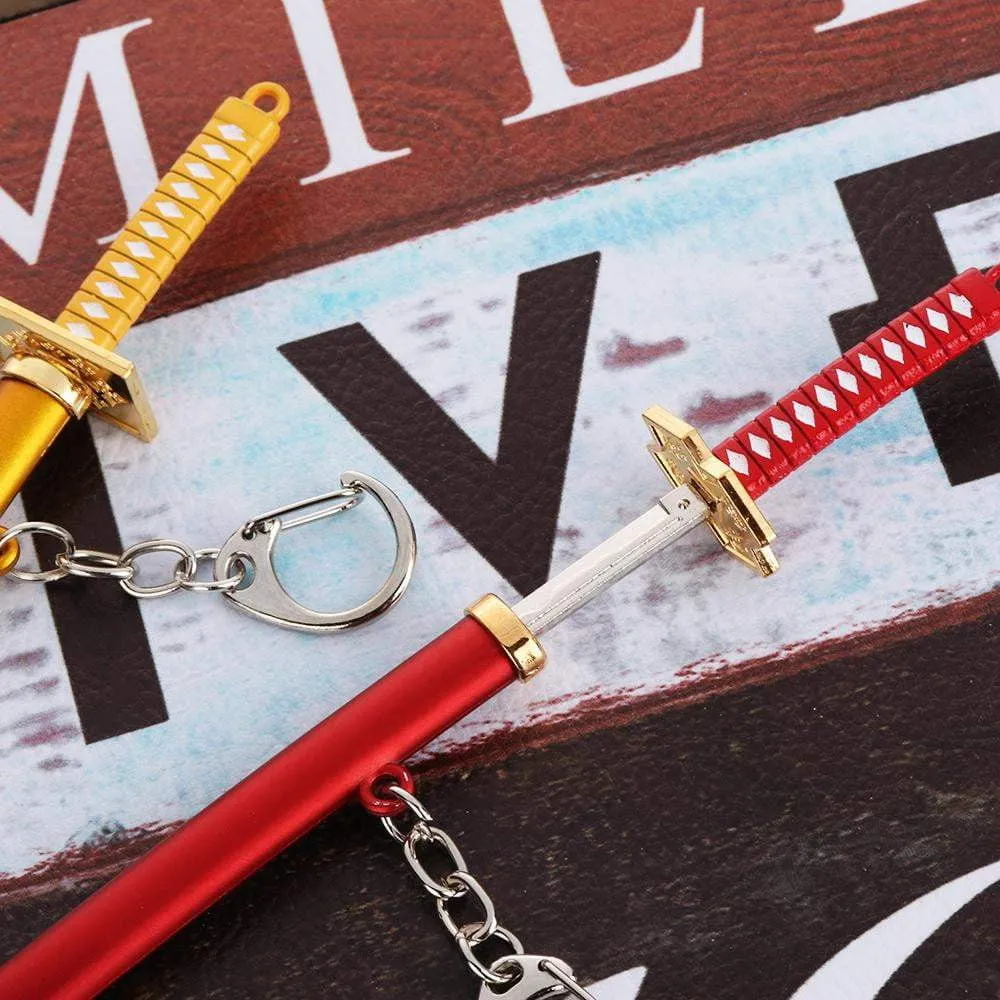 One Piece Zoro Sword Keychains