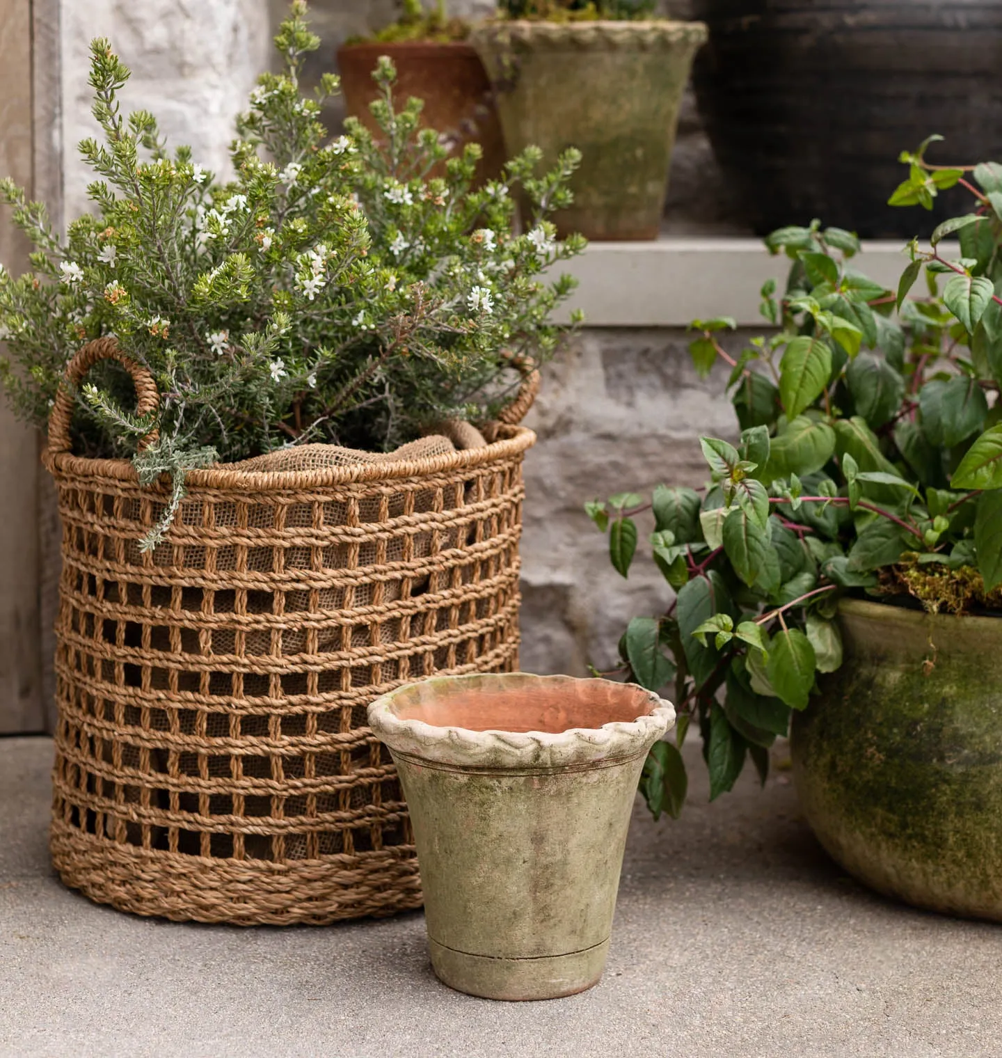 Open Weave Basket