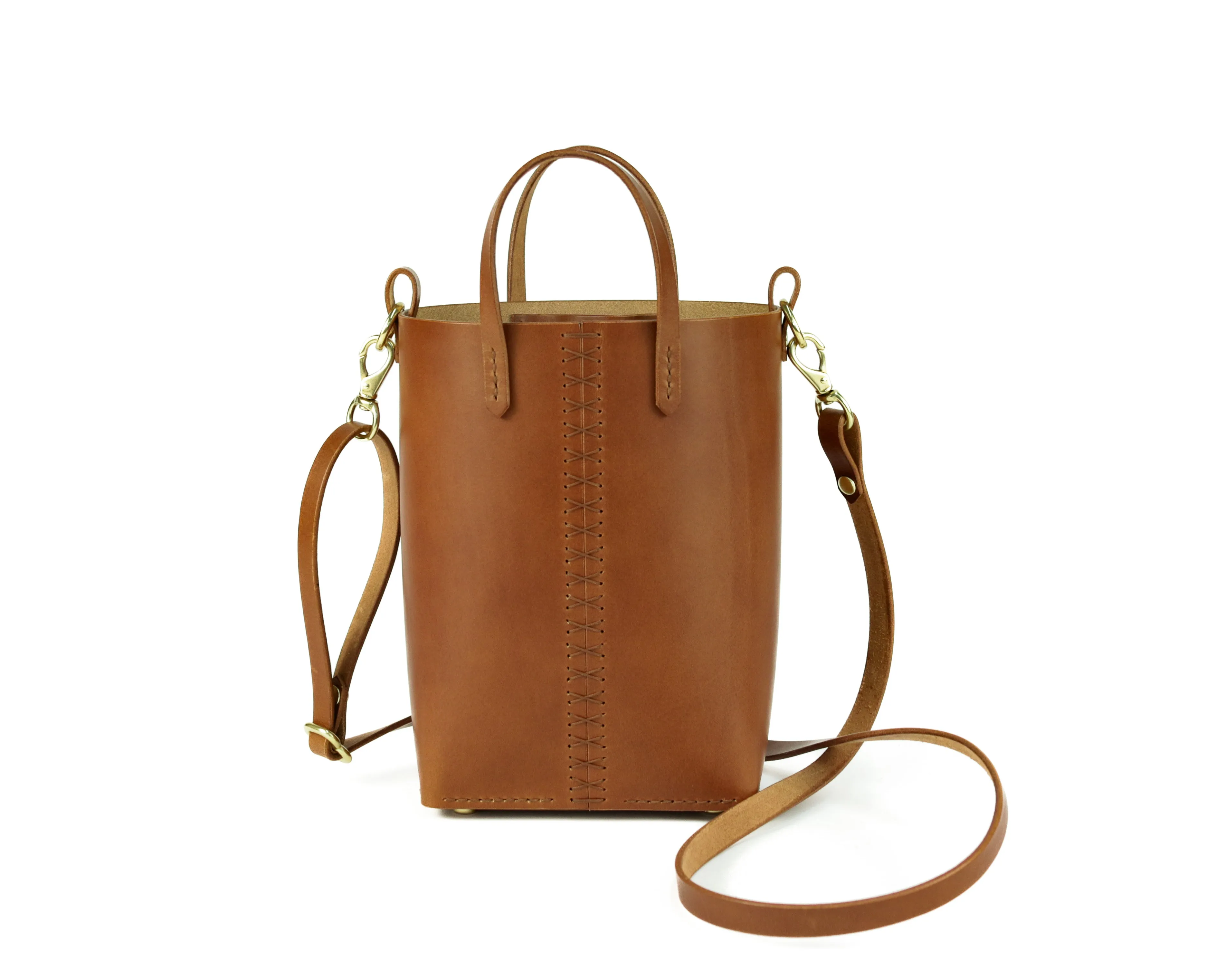 Palmetto Bucket Bag: Bordeaux