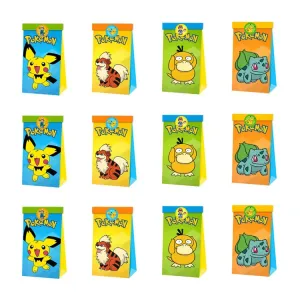 Paper Party Bag | Pokémon | 12 Pcs