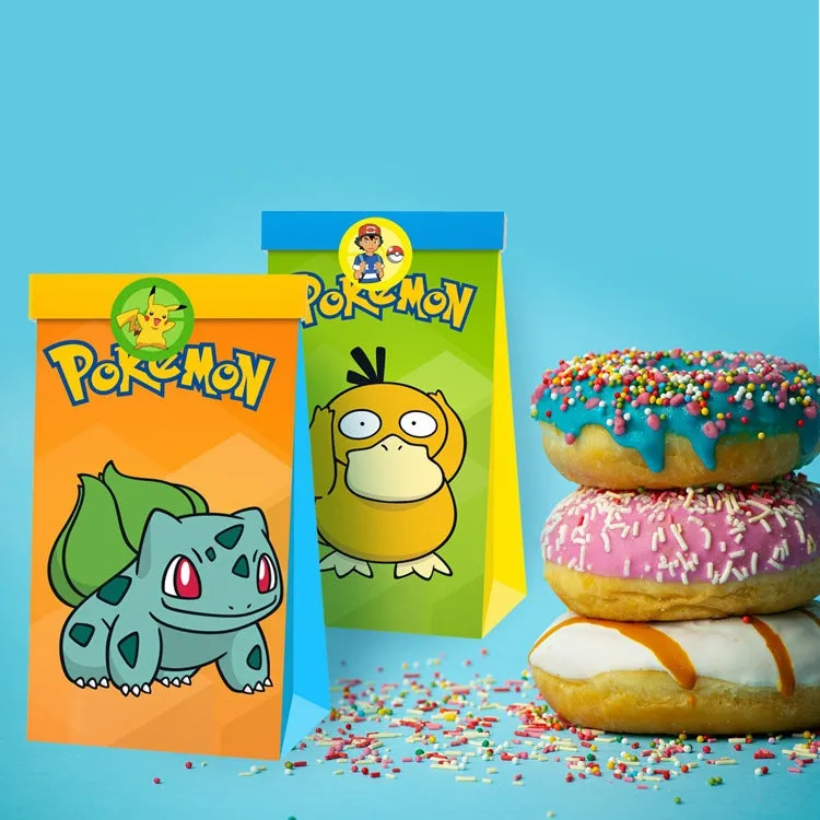 Paper Party Bag | Pokémon | 12 Pcs