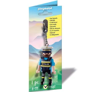 Playmobil Police Officer Keychain