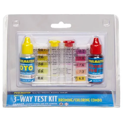 Poolmaster 3-Way Test Kit