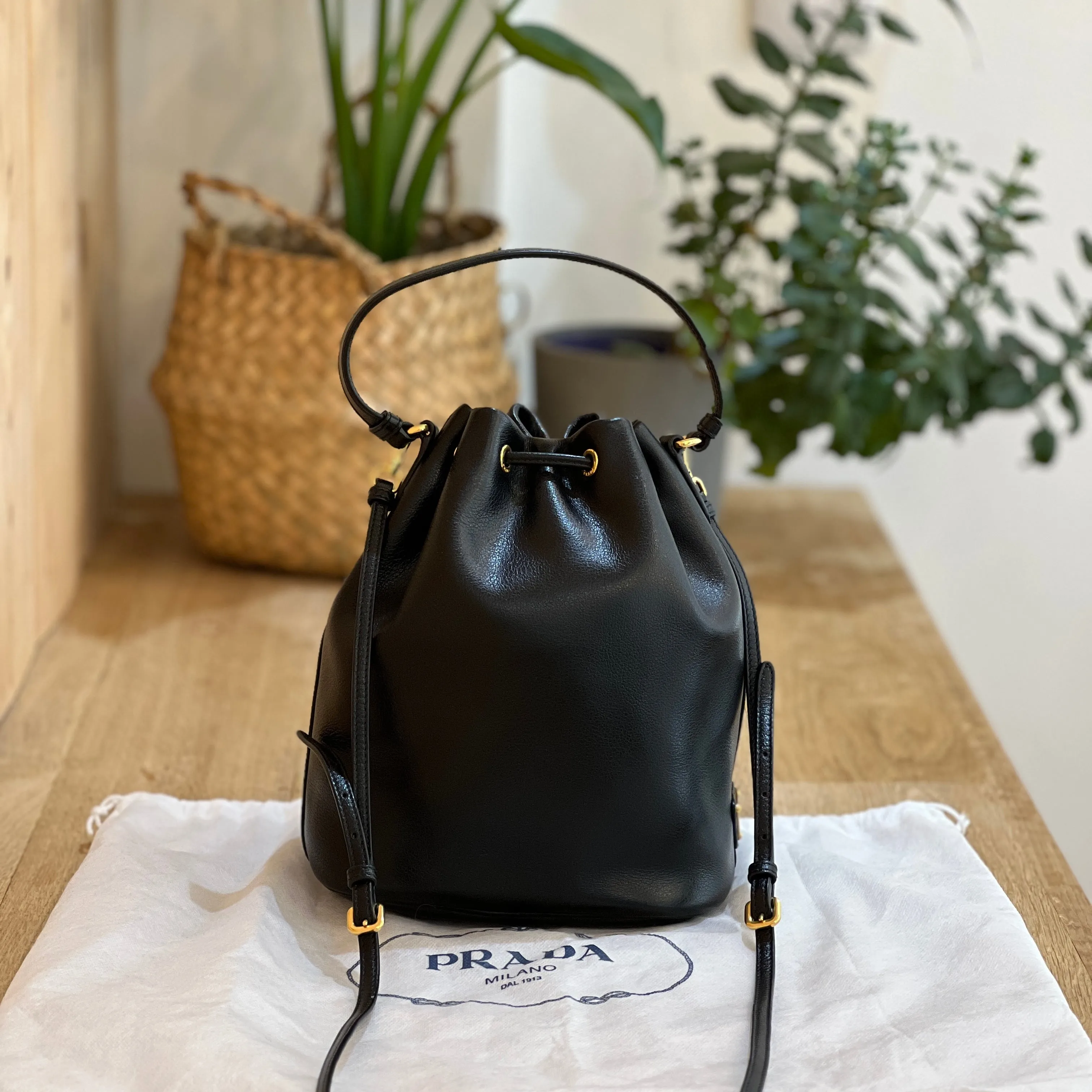 Prada Secchiello Bucket Bag