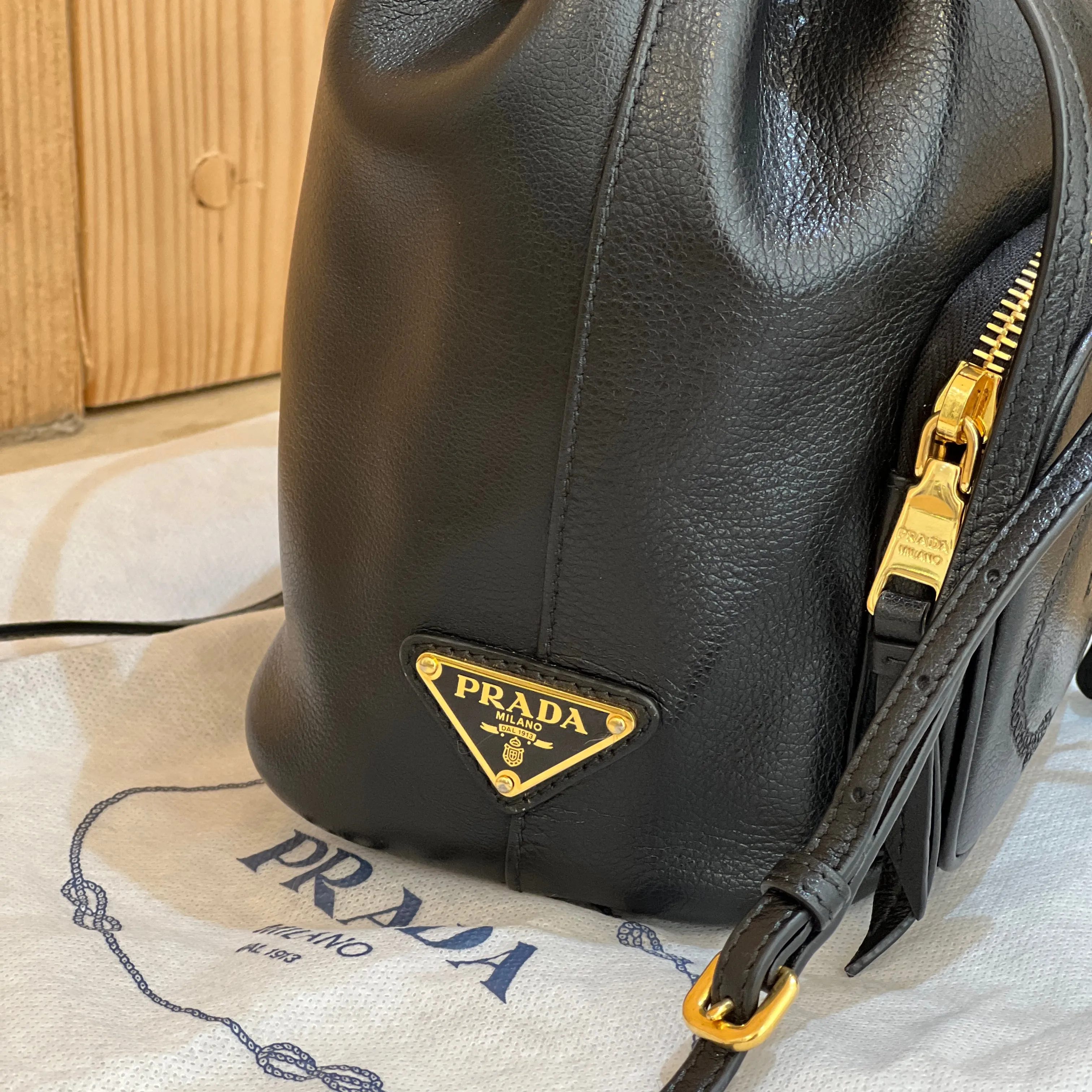 Prada Secchiello Bucket Bag