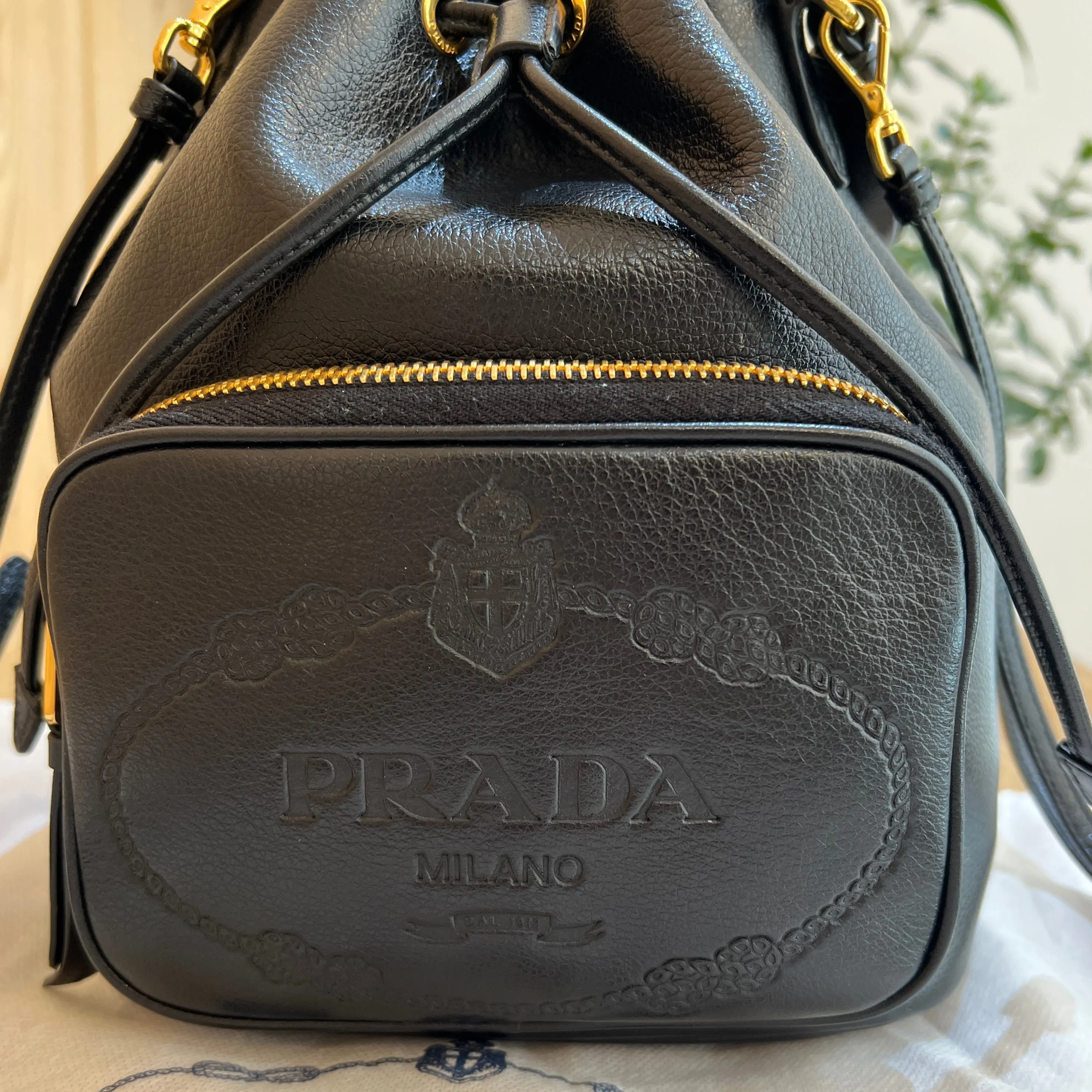 Prada Secchiello Bucket Bag