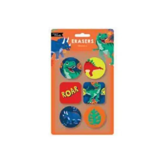 Roar Dinosaur Eraser Set