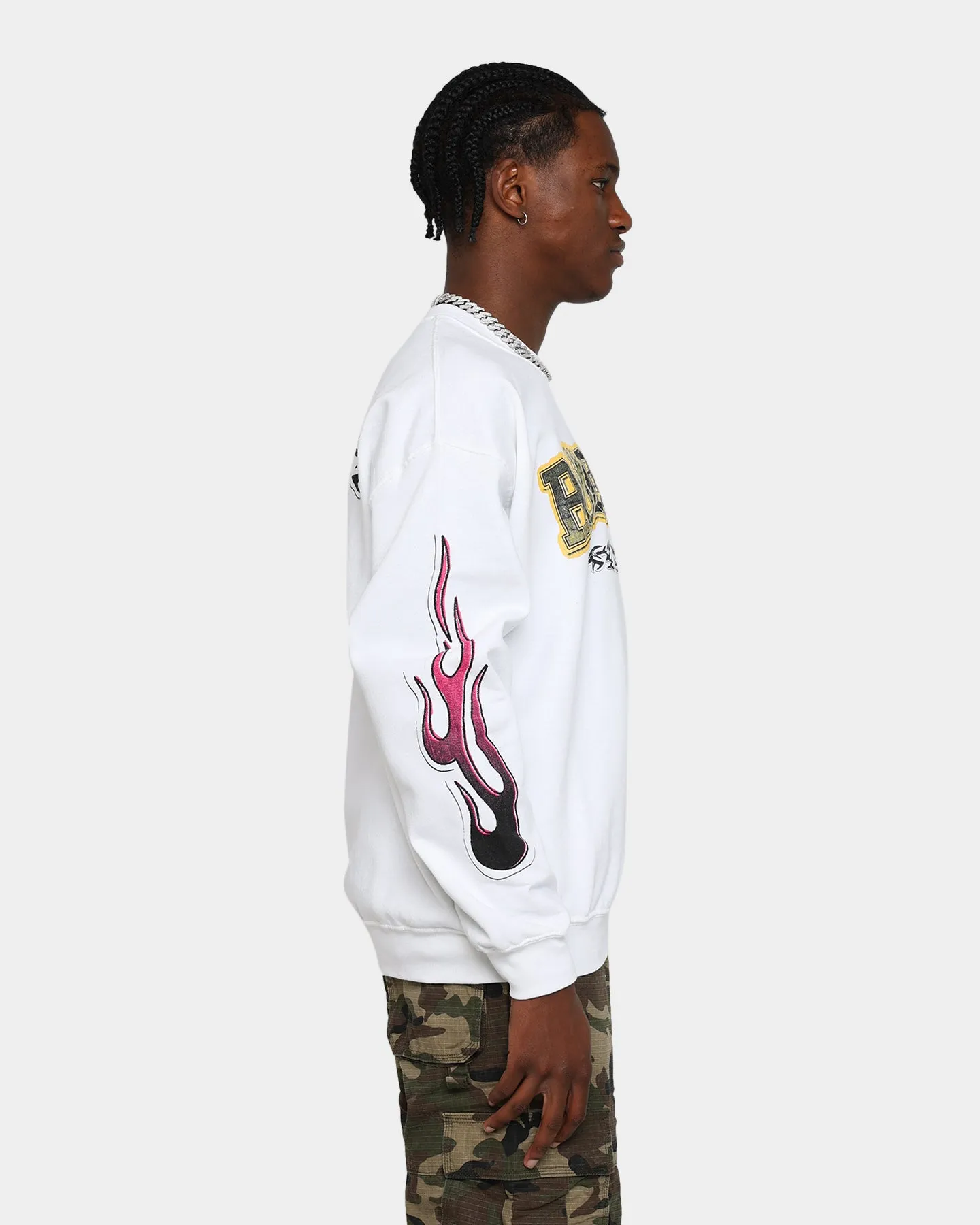 Rodman Brand Zine Crewneck White