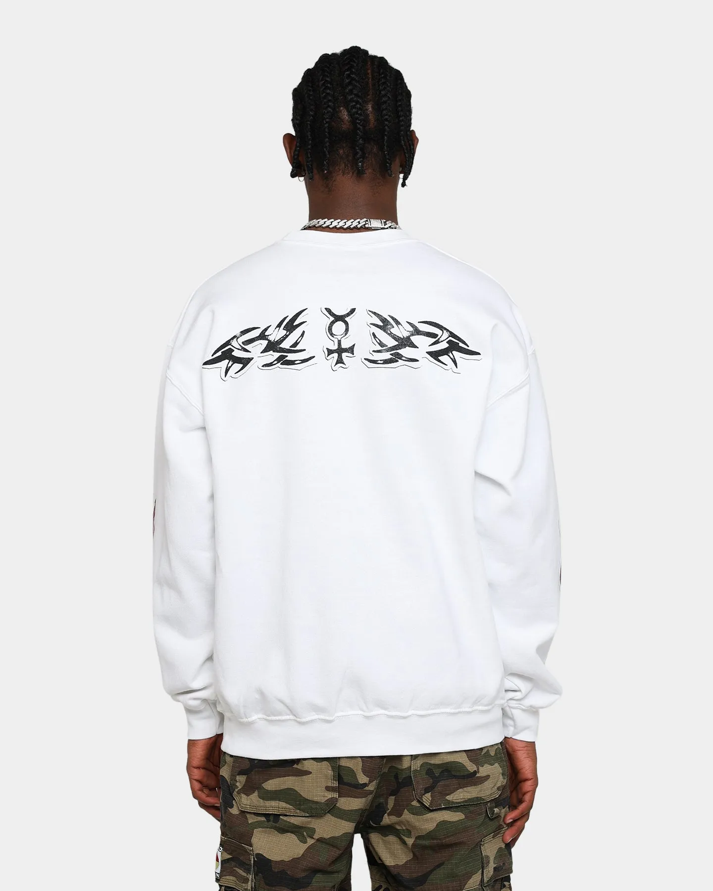 Rodman Brand Zine Crewneck White