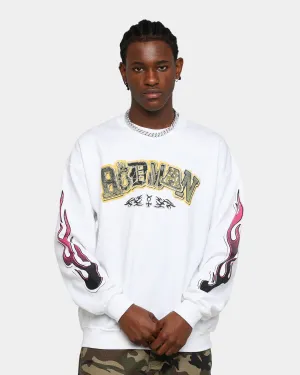 Rodman Brand Zine Crewneck White