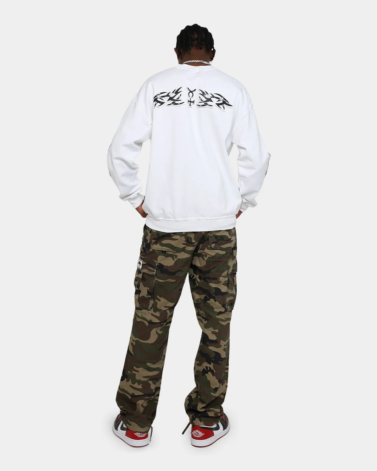 Rodman Brand Zine Crewneck White