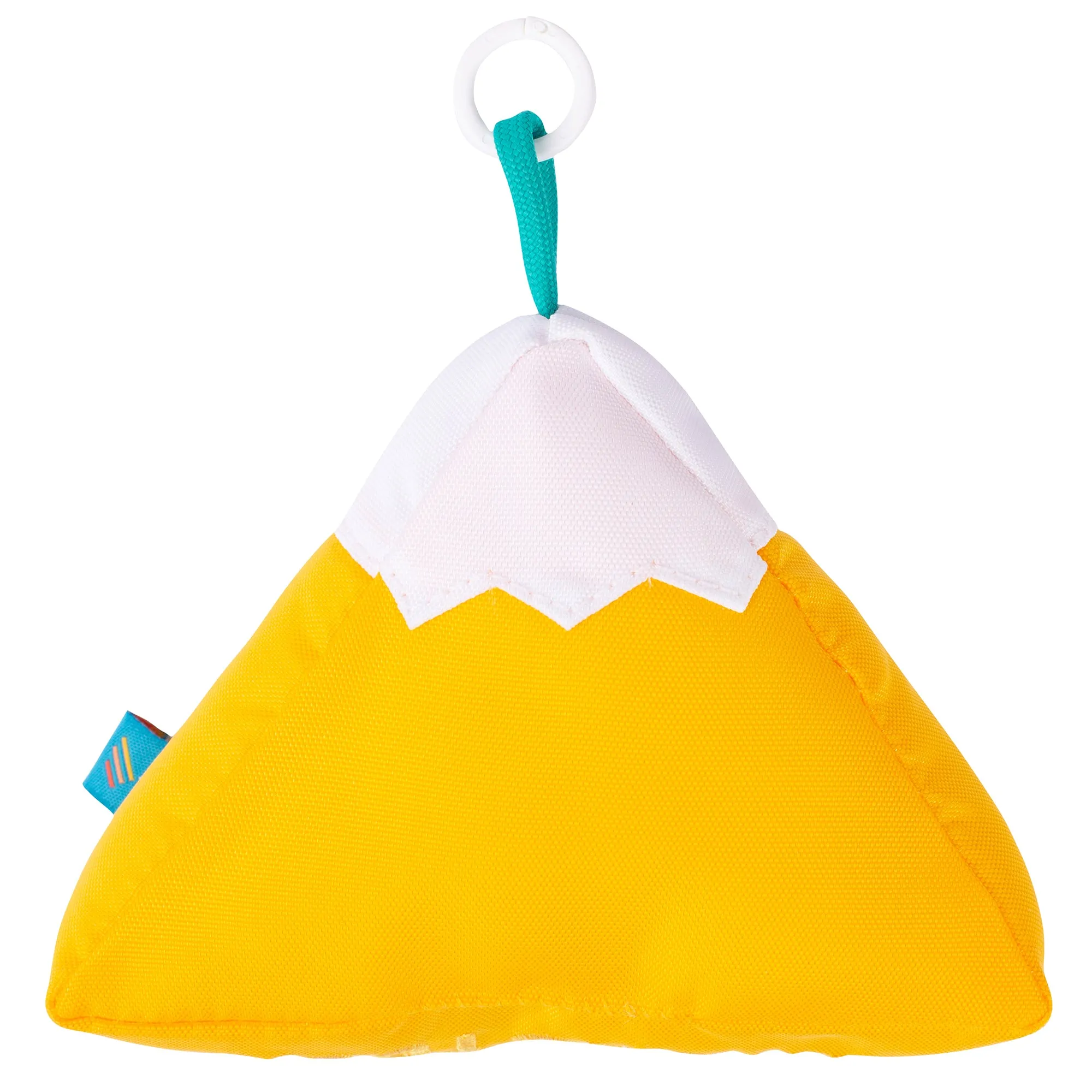 Saffron Plush Mountain Keychain