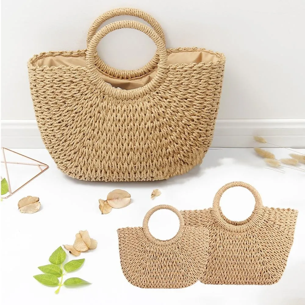 Small Bali Rattan Beachbag