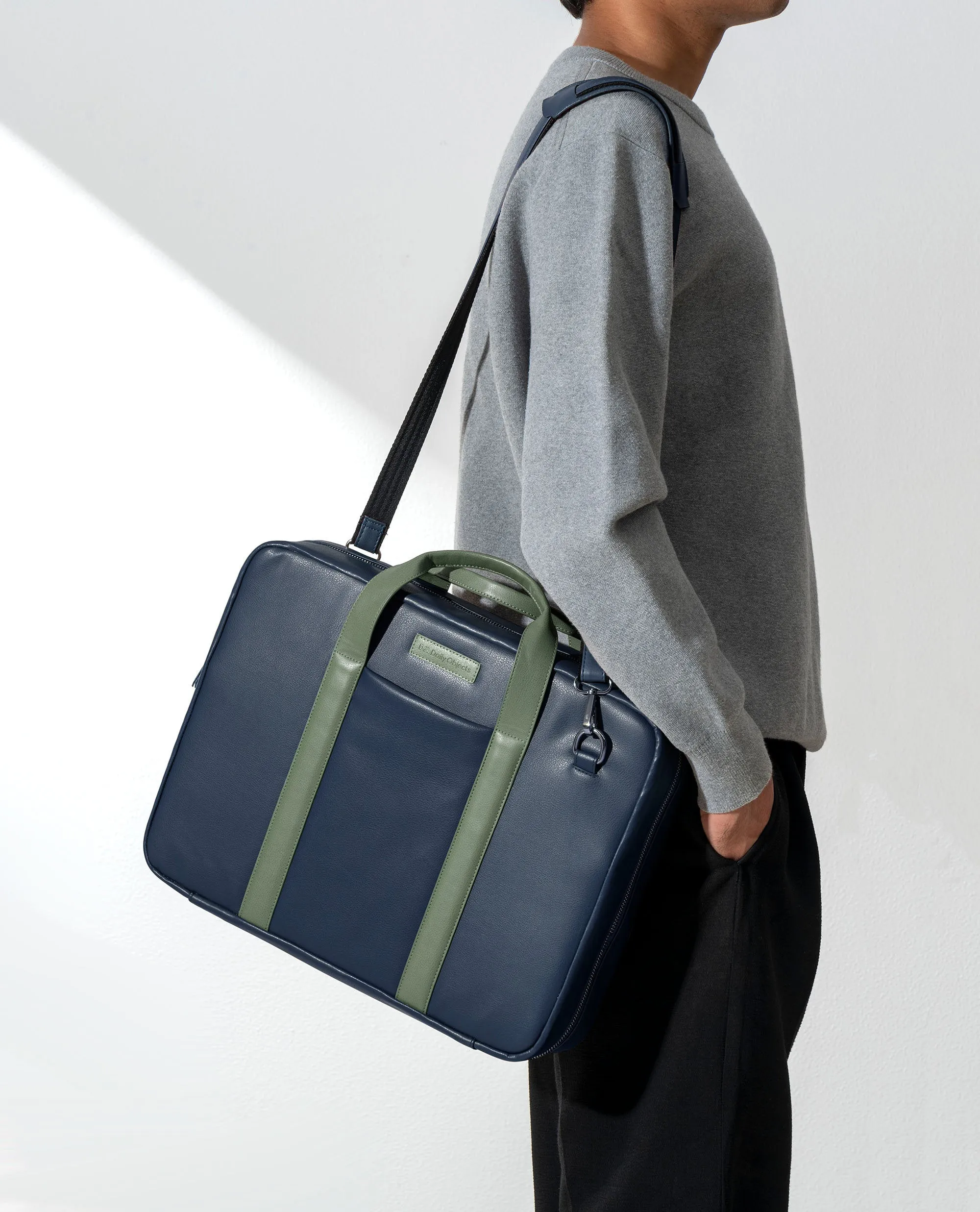 Space Blue Urban Classic Briefcase Bag