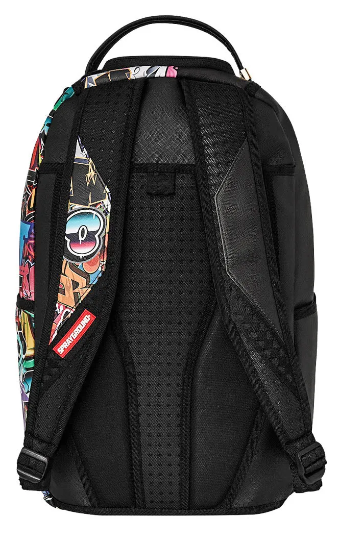 Sprayground Half Graf Lips DLXSV Backpack