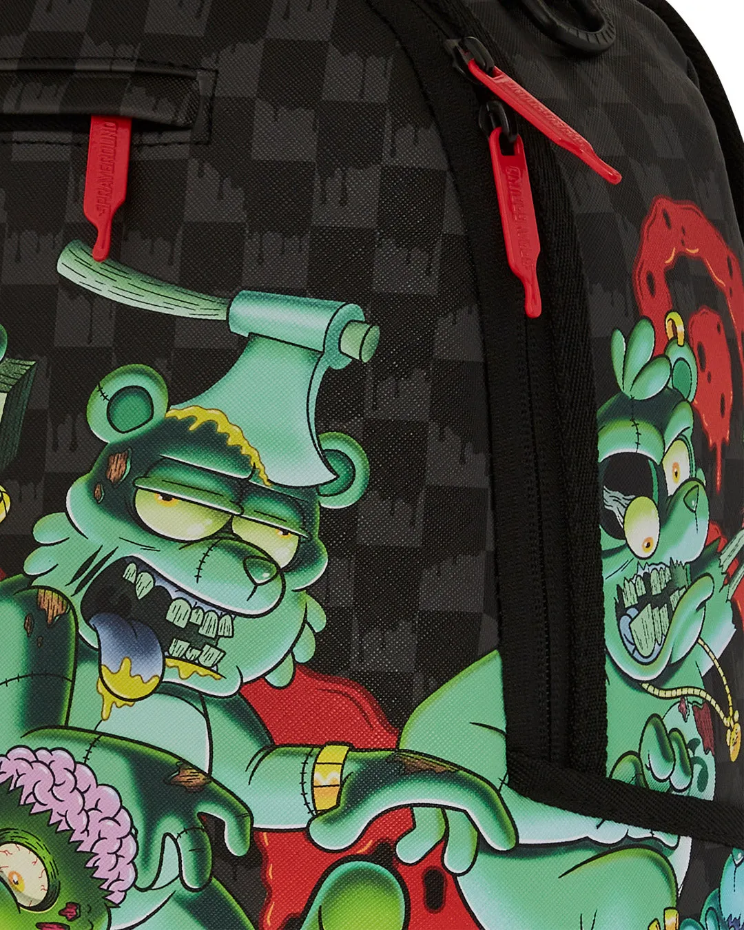 Sprayground Zombie And the Gang In Green Backpack