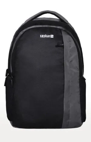 Spykar Black Solid Laptop Bags