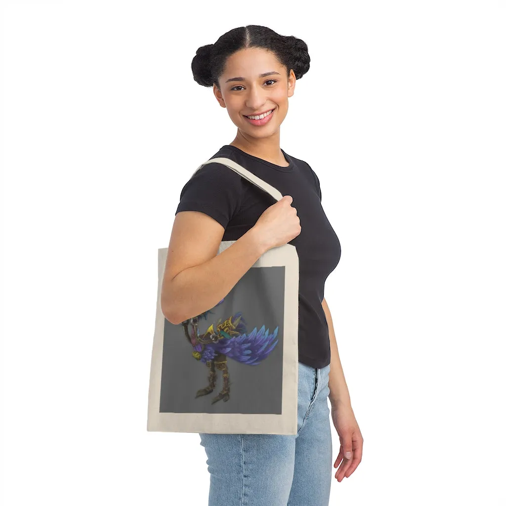 Squawkers the Ostrich Mount Canvas Tote Bag