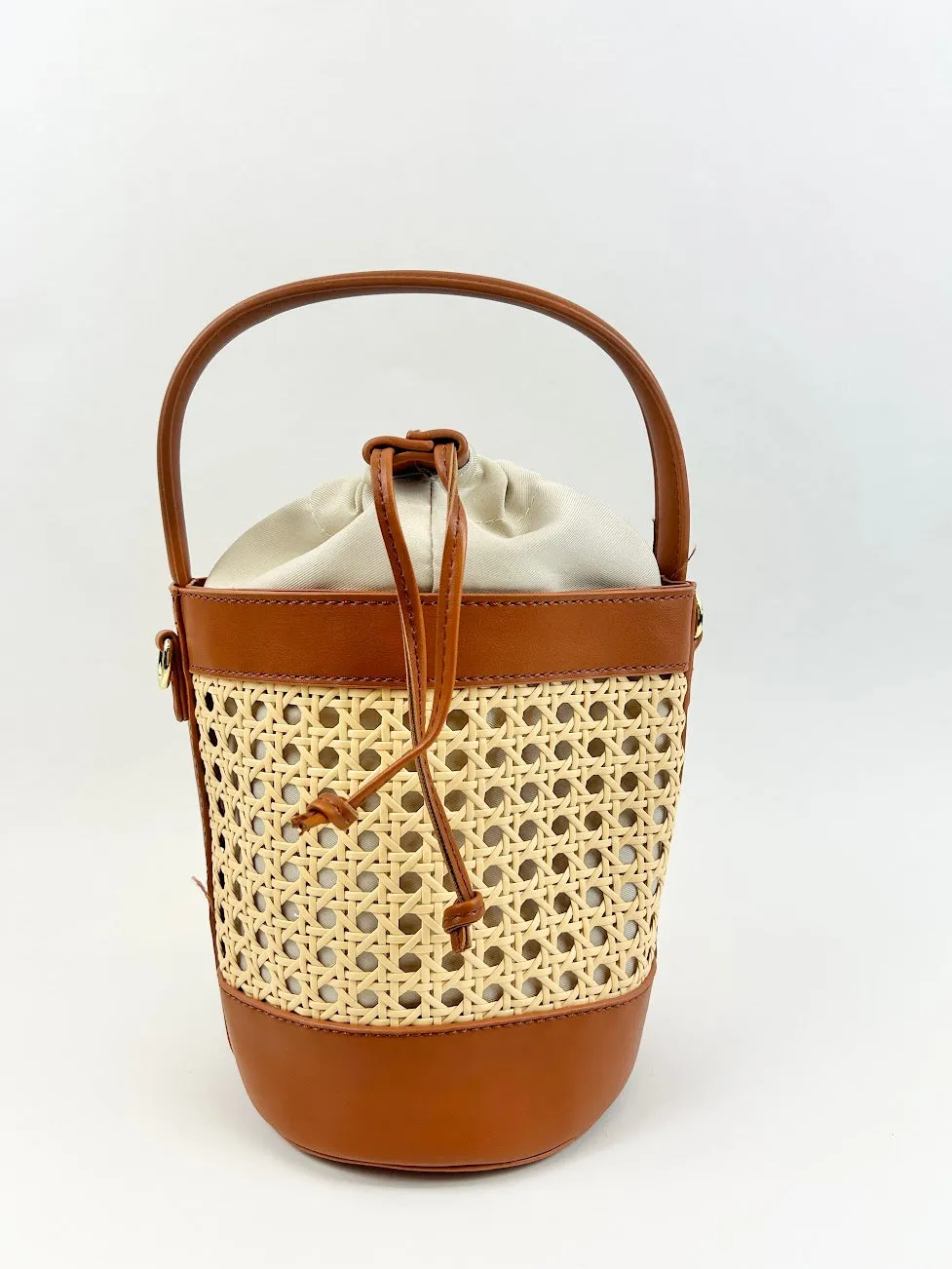 St Thomas Bucket Bag - Cognac