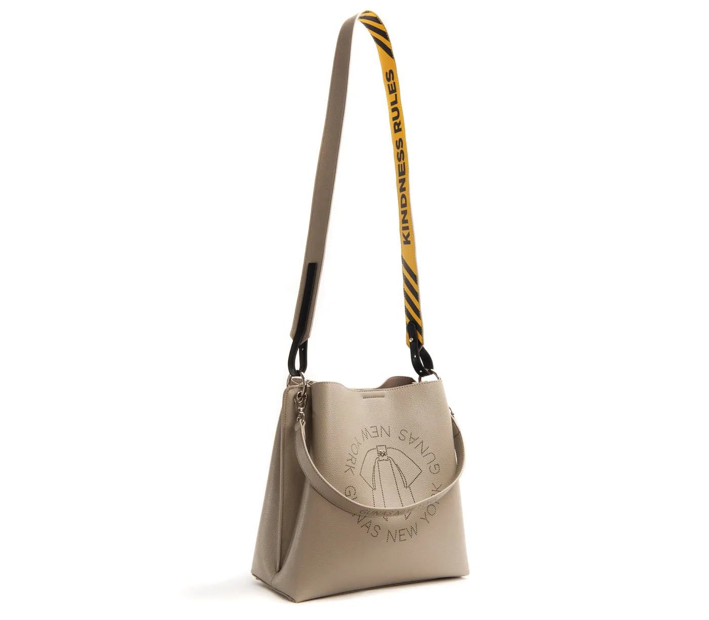 Tabitha - Grey Bucket Bag