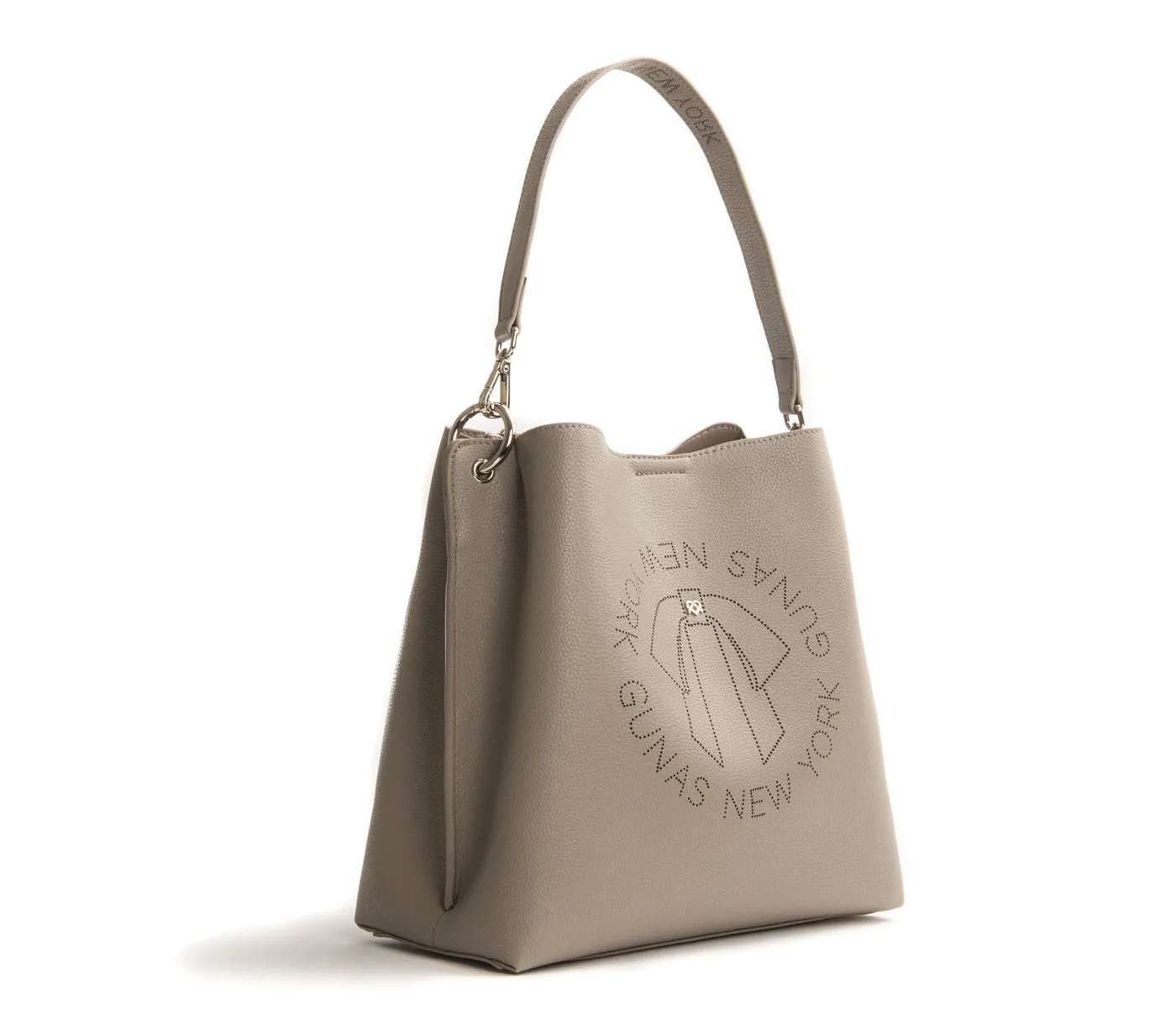 Tabitha - Grey Bucket Bag