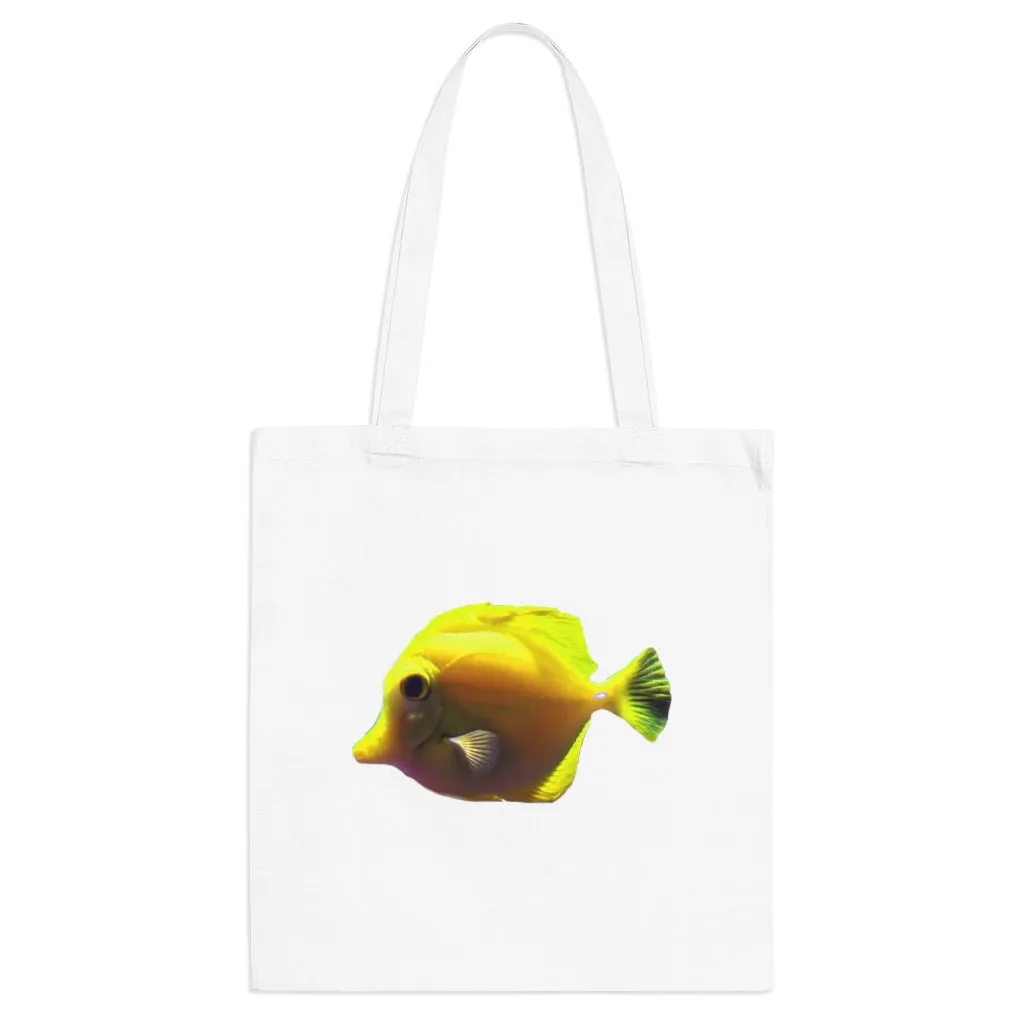 Yellow Fish Tote Bag