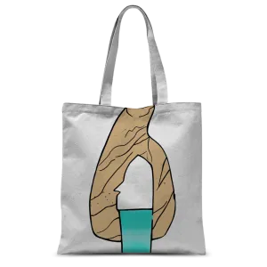 Yellow Rock with Water Classic Sublimation Tote Bag