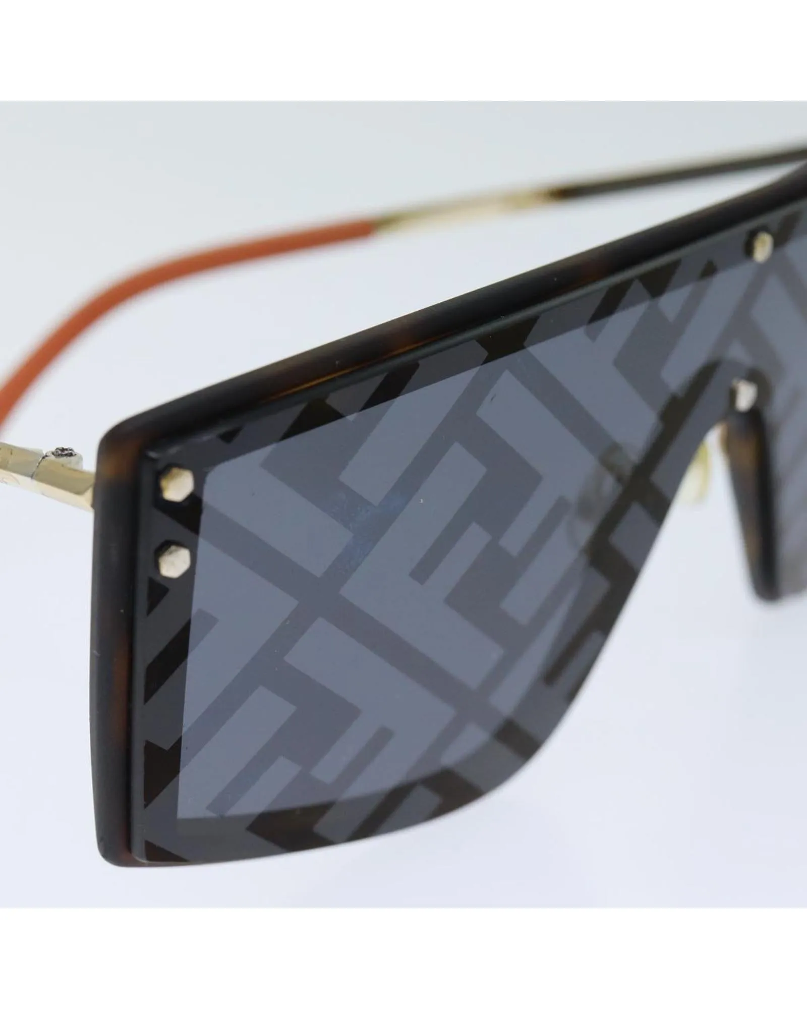 Zucca Canvas Sunglasses with Metal Accents