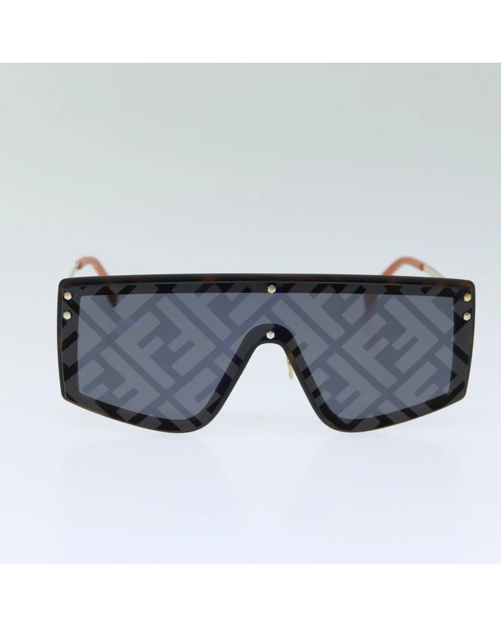 Zucca Canvas Sunglasses with Metal Accents